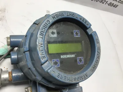 Rosemount 8711 Wafer Magnetic Flow Meter Transmitter 8711SSA015M1 8732EMT2A1M4