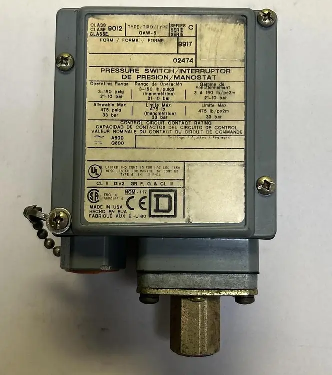 Used SQUARE D 9012GAW5 Miscellaneous Equipment (Electrical & Power) Ohio US | Surplus Asset Holdings #1238878