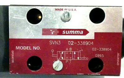 NEW SUMMA SVN3 02-338904 VALVE SVN302338904