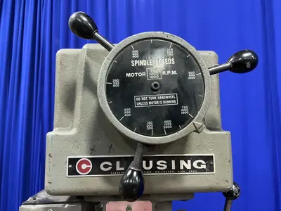 Used CLAUSING 2287 Heavy Duty & Sensitive Single Spindle Drills Ohio US | HGR 24 #1289674