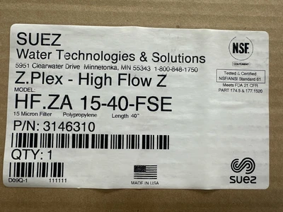 SUEZ 3146310 Filter Cartridges & Elements | Fram Fram LLC (8)