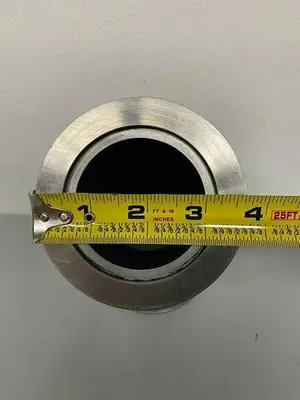 Stainless Steel Elbow 90 Degrees 3 5/8" KF Vacuum Fitting