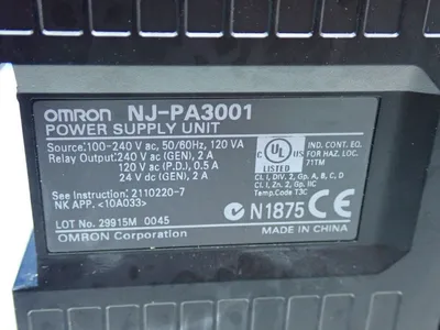 USED OMRON NJPA3001