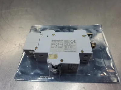 Mitsubishi Electric NF50-SMU 6A Breaker w/AX-05SMU Module. 4E-8