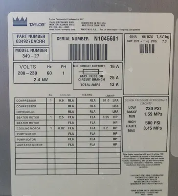 TAYLOR 4 BARREL SLUSH MACHINE - 2 MACHINES AVAILABLE