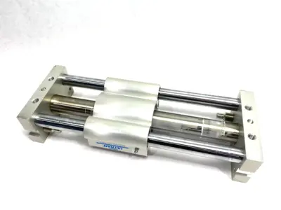 USED BIMBA ULTRAN GOLD COUP. STRENGTH RODLESS SLIDE CYLINDER, DBL-ACTING