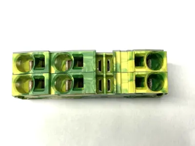 USED WAGO TOPJOBS GROUND TERMINAL BLOCK LOT OF 2