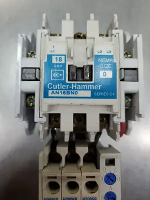 Used Cutler-Hammer AN16BN0 Starter NEMA Size 0, 18A w/C306DN3 & C320KGS1 Starters South Carolina US | Palmetto Automation #1158871
