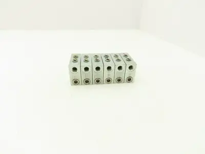 DropsA SX1-25 Modular Lubricator Divider Valve Block 1/8" BSP Lot of 6