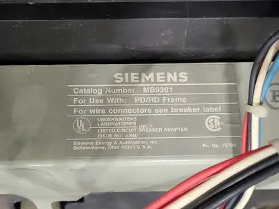 USED SIEMENS PXD63B1600