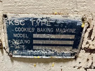 Used 2005 KITAMURA FCM8006W Cookie Machines Texas US | Bakery Machinery and Engineering #1770275