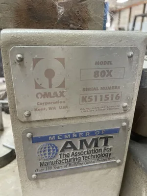 Used 2008 OMAX 80X Waterjet Cutters Georgia US | The Equipment Hub #182223