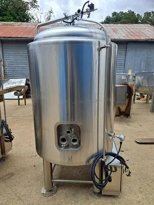 Tank, 200 Gallon, Stainless Steel, Insulated, Dish Top & Bottom, 36" X 48" #S745519