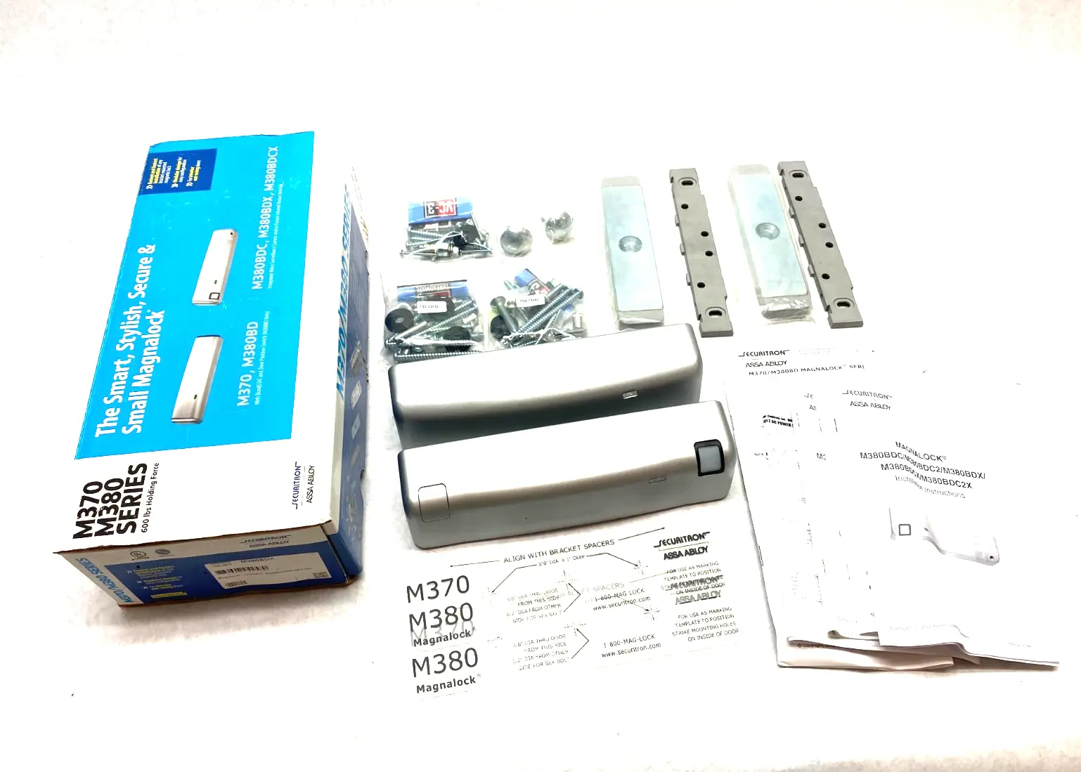 USED SECURITRON MAGNALOCK MAGNALOCK DOOR LOCKING DEVICE