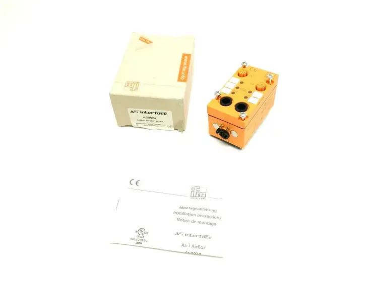 New | in-Stock ifm AirBox 2DI 2PO M12 PLC Input & Output Michigan US | Maverick Industrial Sales #1392129