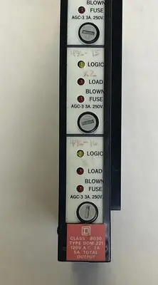 Used SQUARE D 8030DOM-221 PLC Input & Output Ohio US | Surplus Asset Holdings #1240601