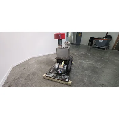 Used 10HP Industrial Plastic Granulator Knife Shredder - 8" dia. X 16W