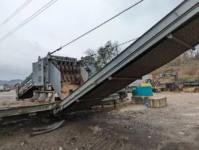 Barclay Primary Tire Shredder/Conveyors