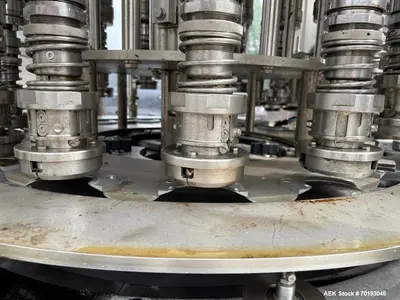 3. High-Capacity Elmar 36-Head Filler & 16-Head Zalkin Capper for PET Bottles – For Sale