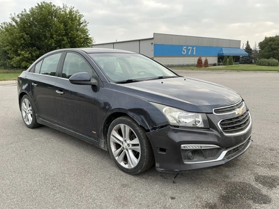 Used 2015 CHEVROLET CRUZE LTZ Cars Michigan US | Miedema Asset Management Group #1342355
