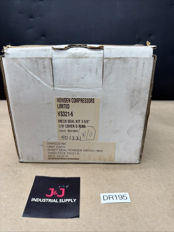 New | in-Stock Howden KS321-6 Pump Parts Indiana US | J&J Industrial Supply #913381