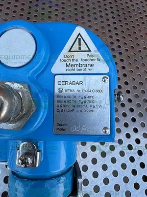 USED ENDRESS + HAUSER CERABAR PMC631 - G21P1H1DYY PRESSURE TRANSMITTER