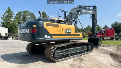 Used 2023 HYUNDAI HX350AL Crawler Excavators Florida US | National Equipment Dealers #1422328