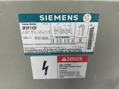 USED SIEMENS 3F3Y112F