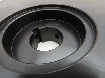 Timing Belt Pulley 0.5" Pitch 60 Tooth 1" W 1.5" Bore