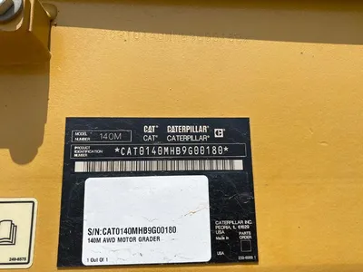 2009 Caterpillar 140M AWD