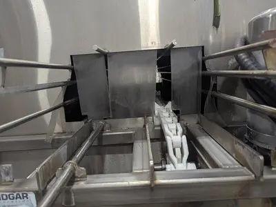 Andgar Tray Washer with Infeed & Outfeed Conveyors