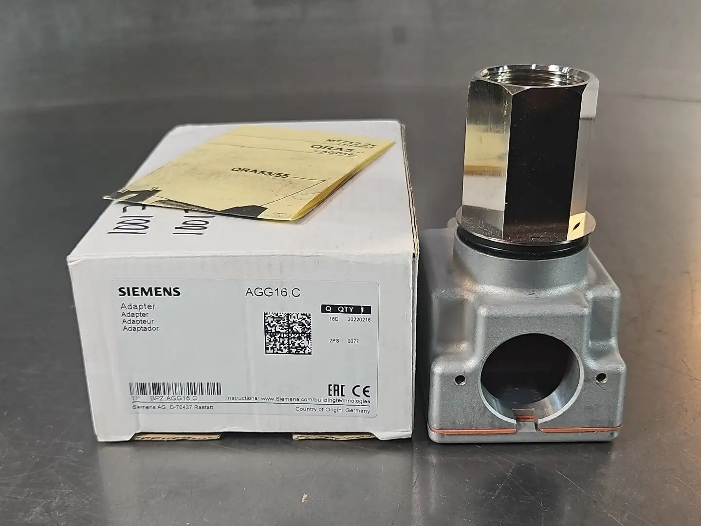 Siemens AGG16.C flame detector seat loc4D14