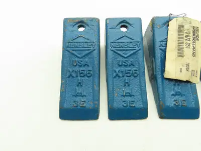 Ingersoll Rand X156 Hensley Rock Bucket Teeth 3E Type P156 Roll Pin Lot of 4