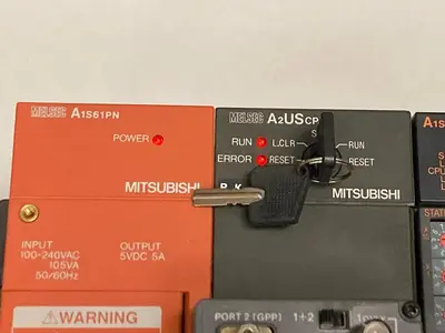 USED MITSUBISHI A1S61PN A1SHCPU A1S64TCTT-S1 A1SX80 A1SY10