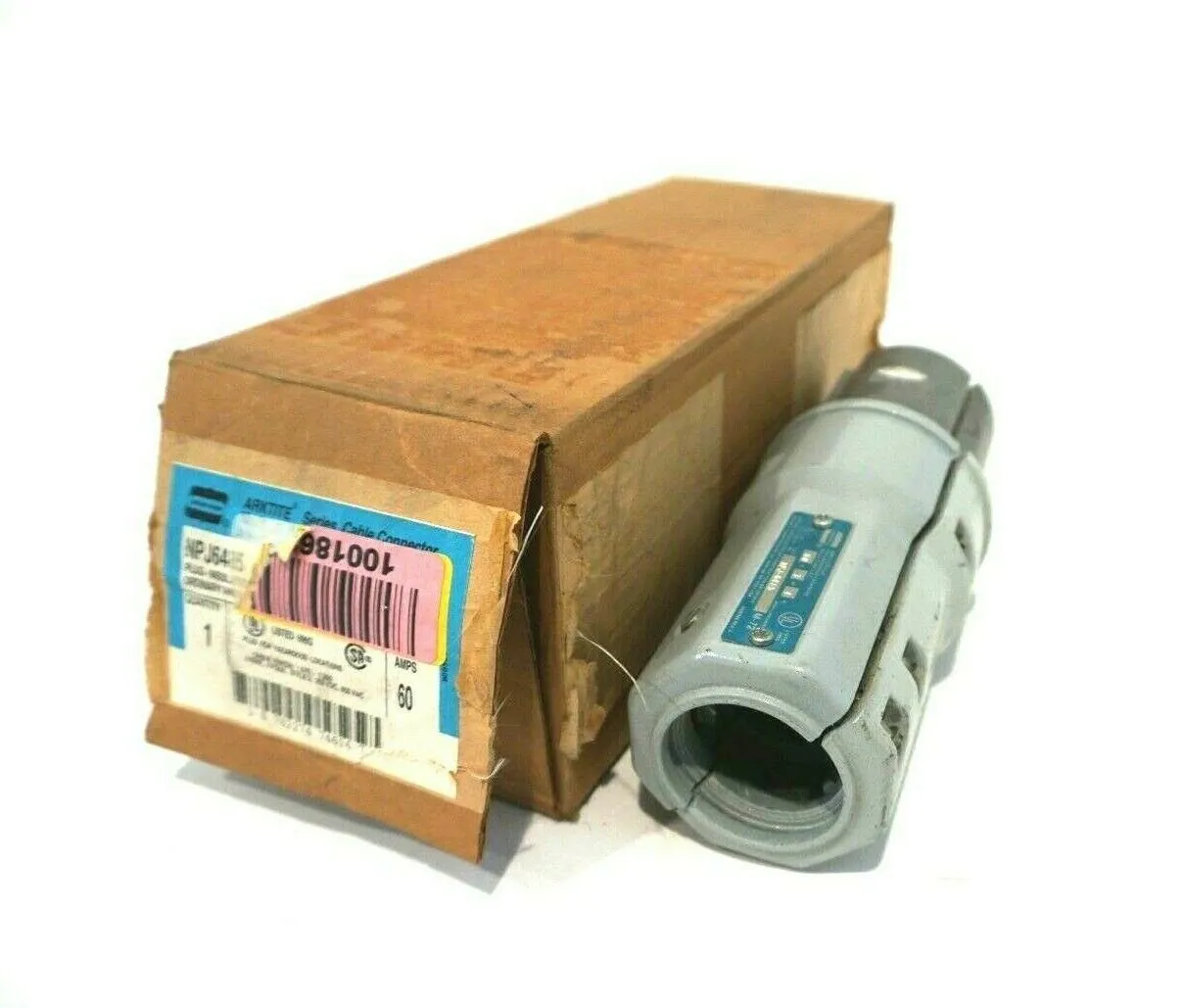 USED CROUSE HINDS NPJ6485 PLUG 60A