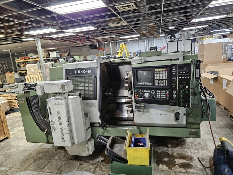 Used 1990 OKUMA LR10 CNC Lathes Arizona US | Midstate Machinery #11123