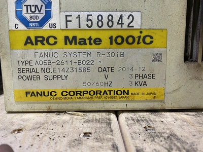 USED 2016 FANUC ArcMate 100iC/6L + R-30iB