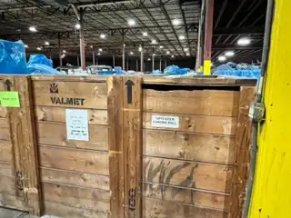 USED 1900 VALMET PILOT COATER