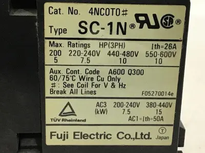 USED FUJI ELECTRIC SC-1N