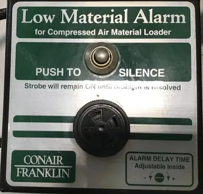 Used CONAIR FRANKLIN 107-508-01 Loaders (Plastic Upstream) Michigan US | Ideal Machinery #1293353