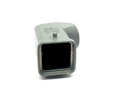 19200031640,Han 3A-GW-M20 | Harting 19200031640 Han 3A-GW-M20 Connector Hood Angled Entry 2 Peg LOT OF 2 - New