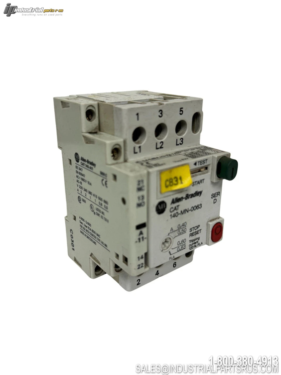 USED ALAN BRADLEY 140-MN-0063