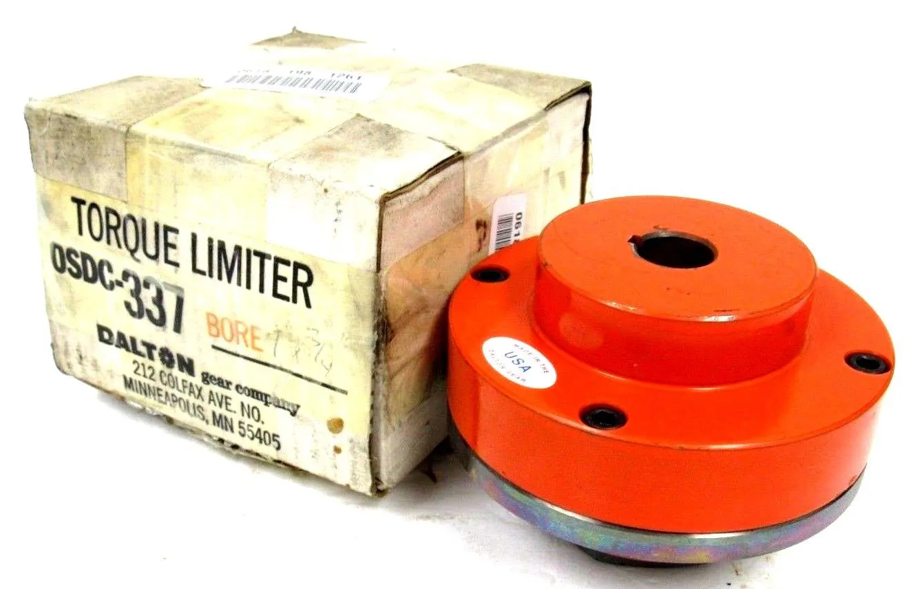 NEW DALTON OSDC-33 TORQUE LIMITER BORE 1-3/4" OSDC337