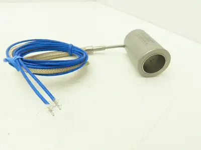 YUDO HTFR36250630 Tube Heater Injection Mold Nozzle 2-1/2"L x 1" ID x 1-7/16"OD