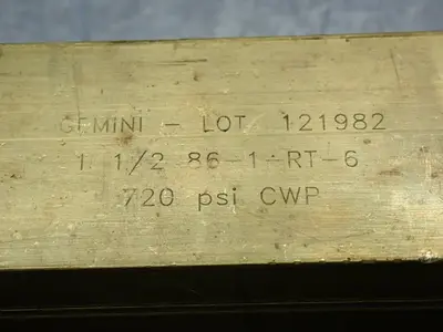 Used GEMINI VALVE 121982 Pumps Ohio US | HGR 24 #1006047