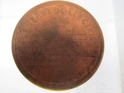 General Electric 177L109G19 Type EJ-2 Current Limiting Power Fuse