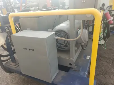 Kelvin 50 HP hydraulic pumping system, controls, HYDAC Contamination Sensor cart