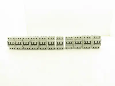 Siemens 5SX23 C2 Circuit Breaker 400VAC Lot of 11