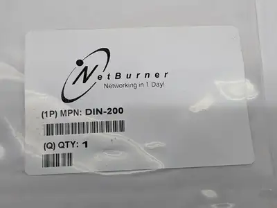 New | in-Stock NetBurner Din Rail Mounting Kit Panel Mounts Michigan US | Maverick Industrial Sales #1392705