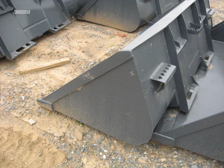 New | in-Stock 2025 ZFS 72 IN Skid Steer Buckets Pennsylvania US | Zimmerman Farm Service #1410352